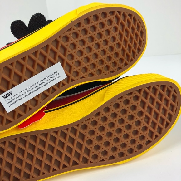 Vans Disney kids Velcro Mickey shoes - Picture 7 of 8